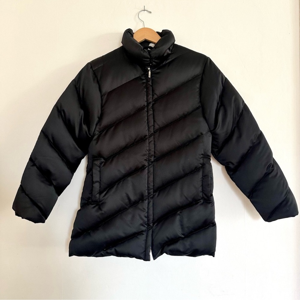 Moncler Black Puffer Down Jacket